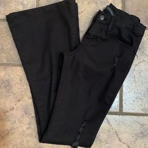 NWOT Black bell bottom flying monkey Jeans
